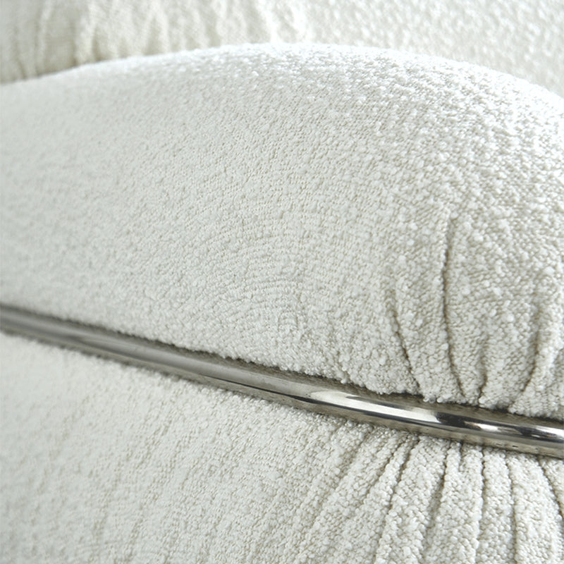 39.37 "W Sofa kussen bovenarm strakke rugschuim gevulde bank voor woonkamer