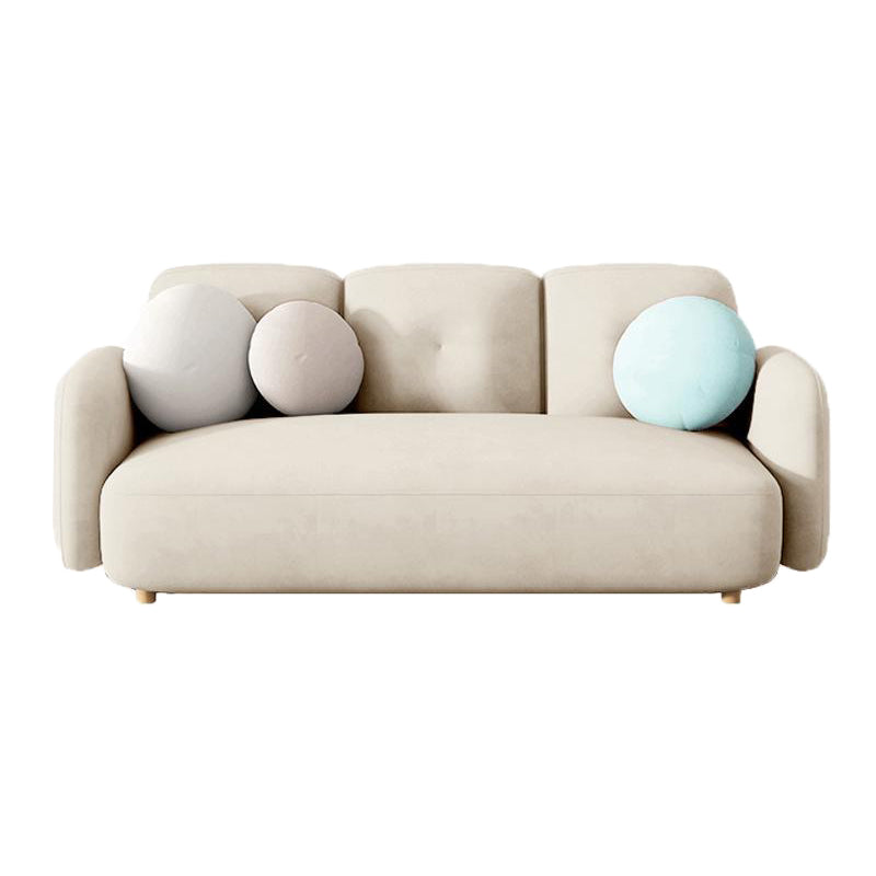 Sofá estándar contemporáneo de un brazo cuadrado de 28.74 "para sala de estar