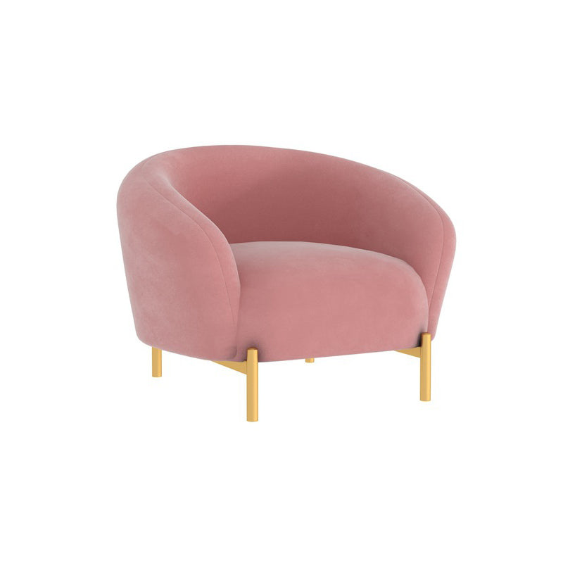 Canapé en velours contemporain canapé standard du bras évasé pour le salon