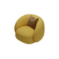 Recessed Arm Sofa Sofa Chaise, 29.53 "W * 28.74" H Wool Sofa 35.4"L x 29.5"W x 28.7"H Yellow Clearhalo 'furn' 'furn_sofas' 'Furniture' 'Living Room Furniture' 'Sofa' 'sofas' 5701865