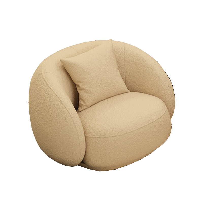 Sofá de sofá con brazo empotrado de lana 29.53 "Alto para sala de estar