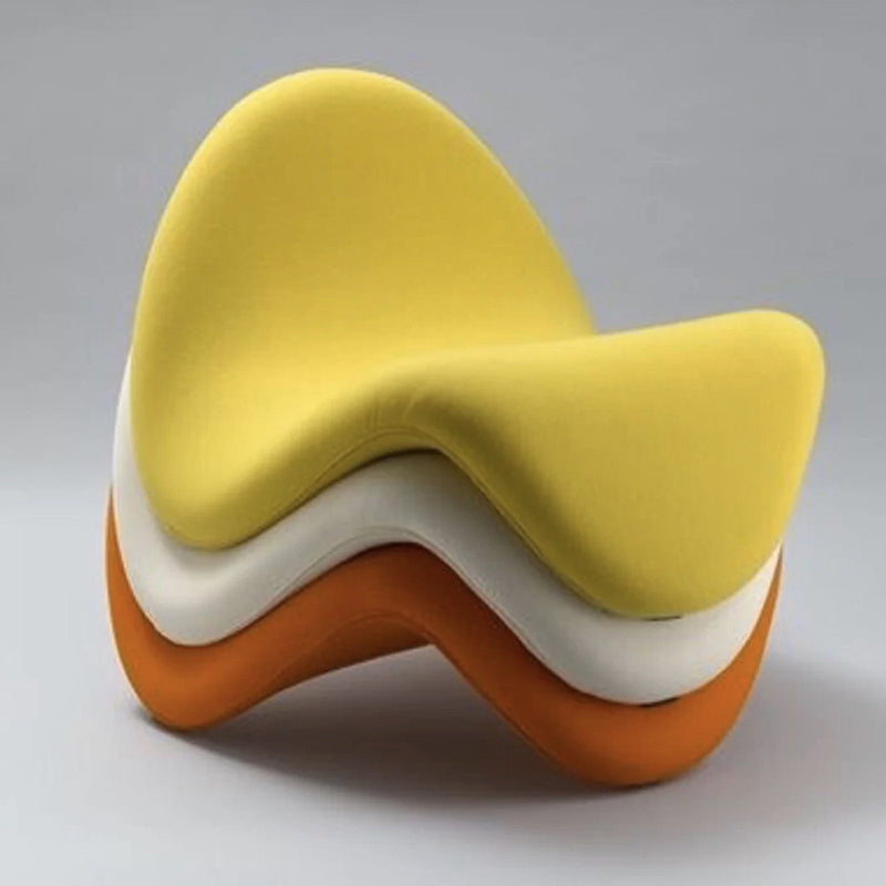 37.80" Wide Contemporary Style Single Sofa Chair Fixed Back Armless Chair