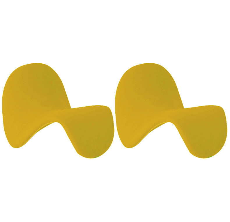 37.80" Wide Contemporary Style Single Sofa Chair Fixed Back Armless Chair