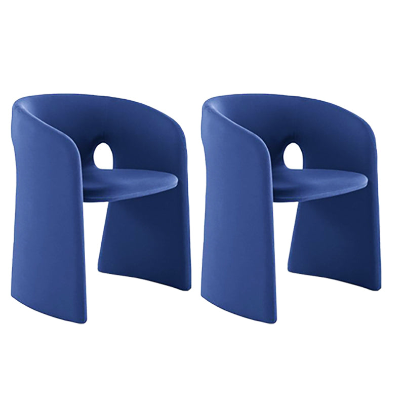 22.44" Wide Scandinavian Style Single Sofa Chair Fabric Sloped Arms Chair Dark Blue 2 Piece Set Clearhalo 'Accent Chairs' 'accent_chairs' 'Chairs & Seating' 'furn' 'furn_accent_chairs' 'Furniture' 'Living Room Furniture' 5702299