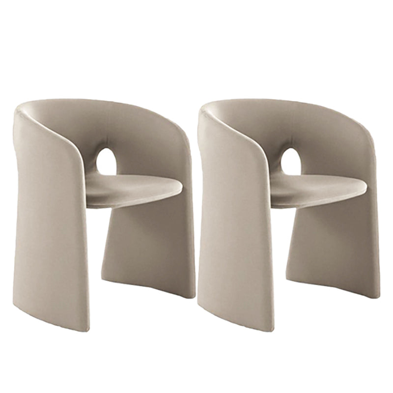 22.44" Wide Scandinavian Style Single Sofa Chair Fabric Sloped Arms Chair Light Gray 2 Piece Set Clearhalo 'Accent Chairs' 'accent_chairs' 'Chairs & Seating' 'furn' 'furn_accent_chairs' 'Furniture' 'Living Room Furniture' 5702301