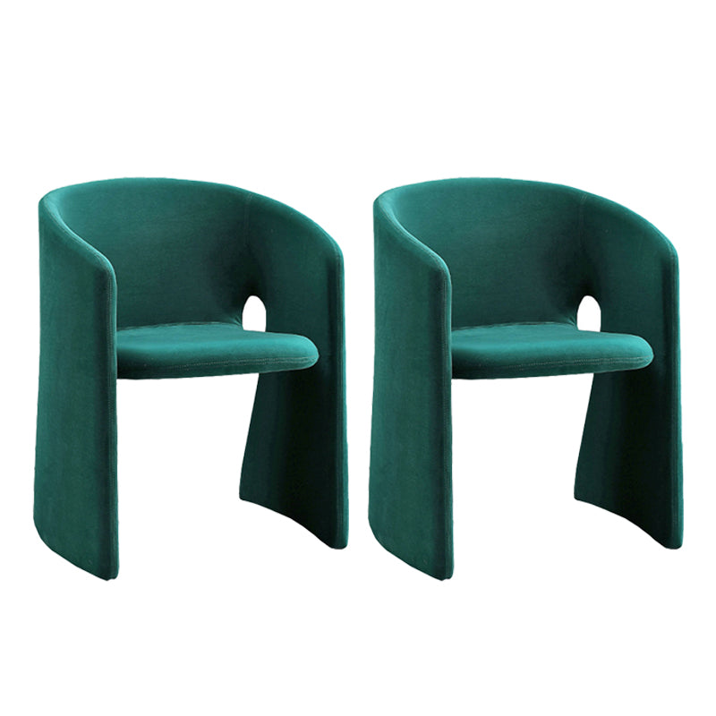22.44" Wide Scandinavian Style Single Sofa Chair Fabric Sloped Arms Chair Blackish Green 2 Piece Set Clearhalo 'Accent Chairs' 'accent_chairs' 'Chairs & Seating' 'furn' 'furn_accent_chairs' 'Furniture' 'Living Room Furniture' 5702307