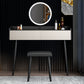 Contemporary Makeup Vanity Desk 2-Drawer Vanity Dressing Table with Slate Top