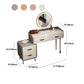 Glam Make-up Vanity Slate Top Vanity Dressing Table Set with Drawers