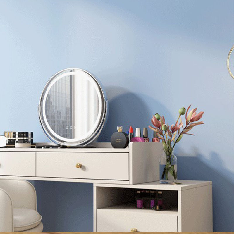 Hedendaagse ijdelheid Dressing Tabel 4 Lade houten ijdelheid bureau