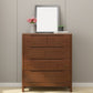 16" W Chest Rubber Wood Storage Chest Dresser with Drawers for Bedroom Clearhalo 'Bedroom Furniture' 'Dressers & Chests' 'dressers_chests' 'furn' 'furn_dressers_chests' 'Furniture' 5705576