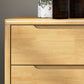 16" W Chest Rubber Wood Storage Chest Dresser with Drawers for Bedroom Clearhalo 'Bedroom Furniture' 'Dressers & Chests' 'dressers_chests' 'furn' 'furn_dressers_chests' 'Furniture' 5705589