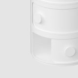 Plastic Bed Cabinet Modern Round Left Side Door Bed Nightstand Clearhalo 'Bedroom Furniture' 'furn' 'furn_night_stand' 'Furniture' 'night_stand' 'Nightstands' 5705755