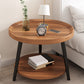 Imitatoon en bois Imitatoon Table de nuit ronde 18 pouces H table de nuit avec jambes