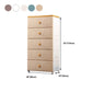 Contemporary Chest 23.6/26-inch Wide Plastic Storage Chest with Drawers for Bedroom