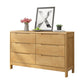 16" W Storage Chest Rubber Wood Storage Chest Dresser with Drawers Clearhalo 'Bedroom Furniture' 'Dressers & Chests' 'dressers_chests' 'furn' 'furn_dressers_chests' 'Furniture' 5706112