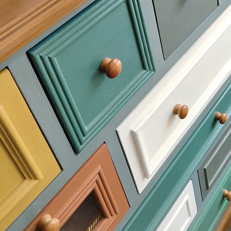 Vintage Storage Chest Bedroom Solid Wood Lingerie Chest with Drawers Clearhalo 'Bedroom Furniture' 'Dressers & Chests' 'dressers_chests' 'furn' 'furn_dressers_chests' 'Furniture' 5706236