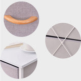 Contemporary Chest Fabric Bins Dresser with Drawers for Home/Office Clearhalo 'Bedroom Furniture' 'Dressers & Chests' 'dressers_chests' 'furn' 'furn_dressers_chests' 'Furniture' 5706263