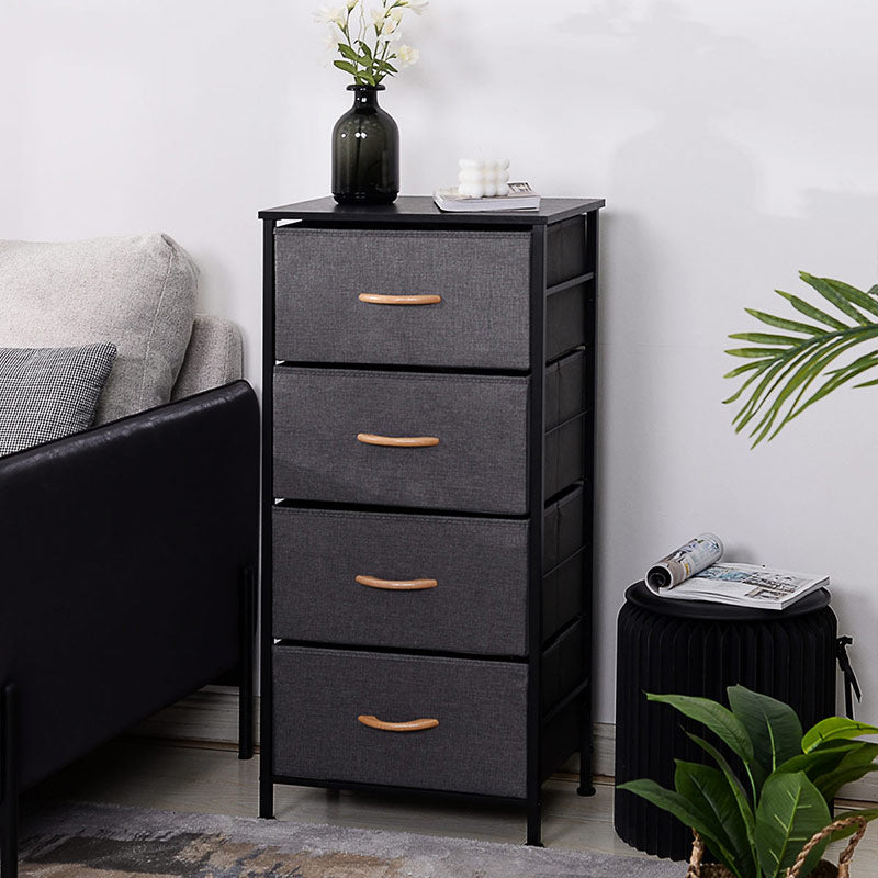 Contemporary Chest Fabric Bins Dresser with Drawers for Home/Office Clearhalo 'Bedroom Furniture' 'Dressers & Chests' 'dressers_chests' 'furn' 'furn_dressers_chests' 'Furniture' 5706265