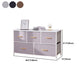 Contemporary Chest Fabric Bins Dresser with Drawers for Home/Office Clearhalo 'Bedroom Furniture' 'Dressers & Chests' 'dressers_chests' 'furn' 'furn_dressers_chests' 'Furniture' 5706282