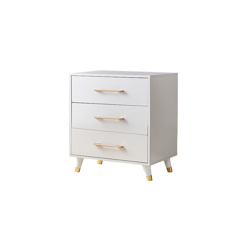 White / Black Storage Chest 16" W Vertical Lingerie Chest for Bedroom