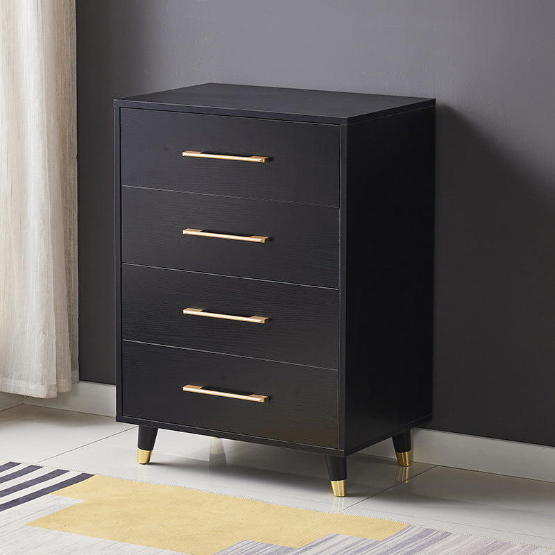 Weiße / schwarze Aufbewahrungstruhe 16 "W vertikale Dessouskiste für Schlafzimmer