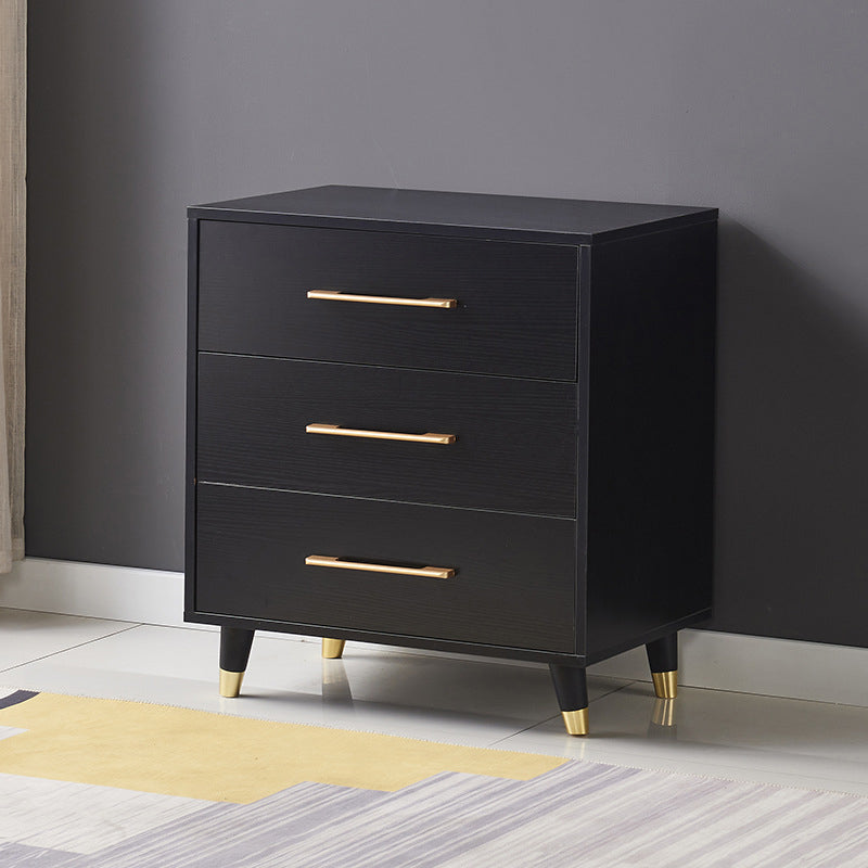 Weiße / schwarze Aufbewahrungstruhe 16 "W vertikale Dessouskiste für Schlafzimmer