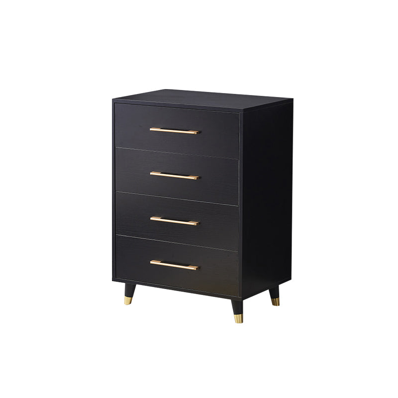 Weiße / schwarze Aufbewahrungstruhe 16 "W vertikale Dessouskiste für Schlafzimmer