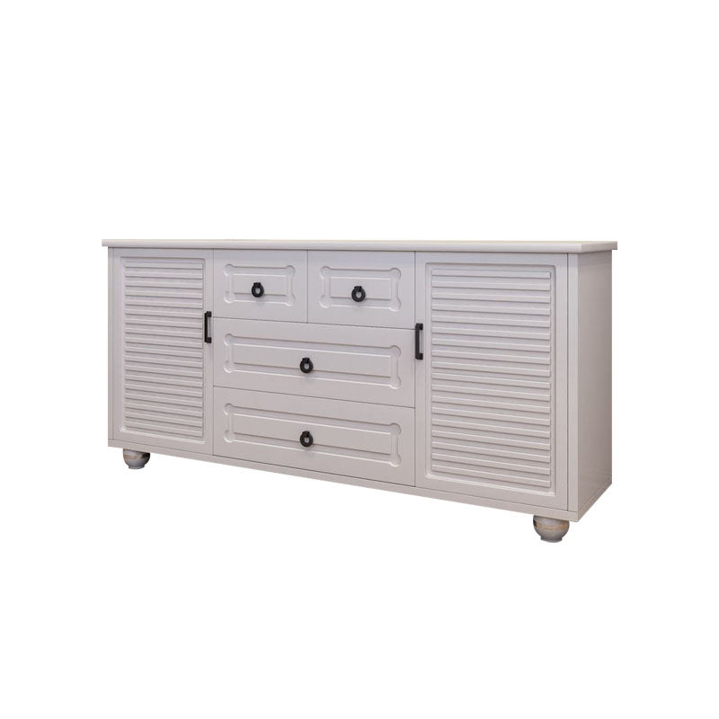 White Storage Chest 16" W Storage Chest Dresser with Drawers for Bedroom 71"L x 16"W x 31"H White Clearhalo 'Bedroom Furniture' 'Dressers & Chests' 'dressers_chests' 'furn' 'furn_dressers_chests' 'Furniture' 5706338
