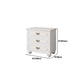 White Storage Chest 16" W Storage Chest Dresser with Drawers for Bedroom