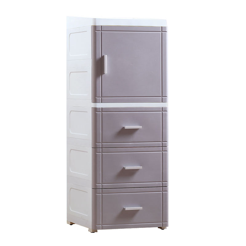 37,4 "H-Nachttisch-Plastik-Nachttisch mit 1 Tür und 2/3-Drawer