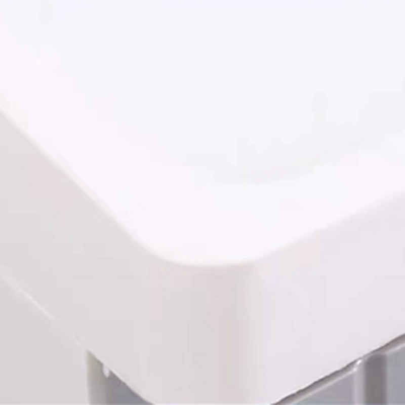 37,4 "H-Nachttisch-Plastik-Nachttisch mit 1 Tür und 2/3-Drawer