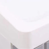 Table de nuit en plastique de 37,4 "H avec 1 porte et 2/3 Drawer