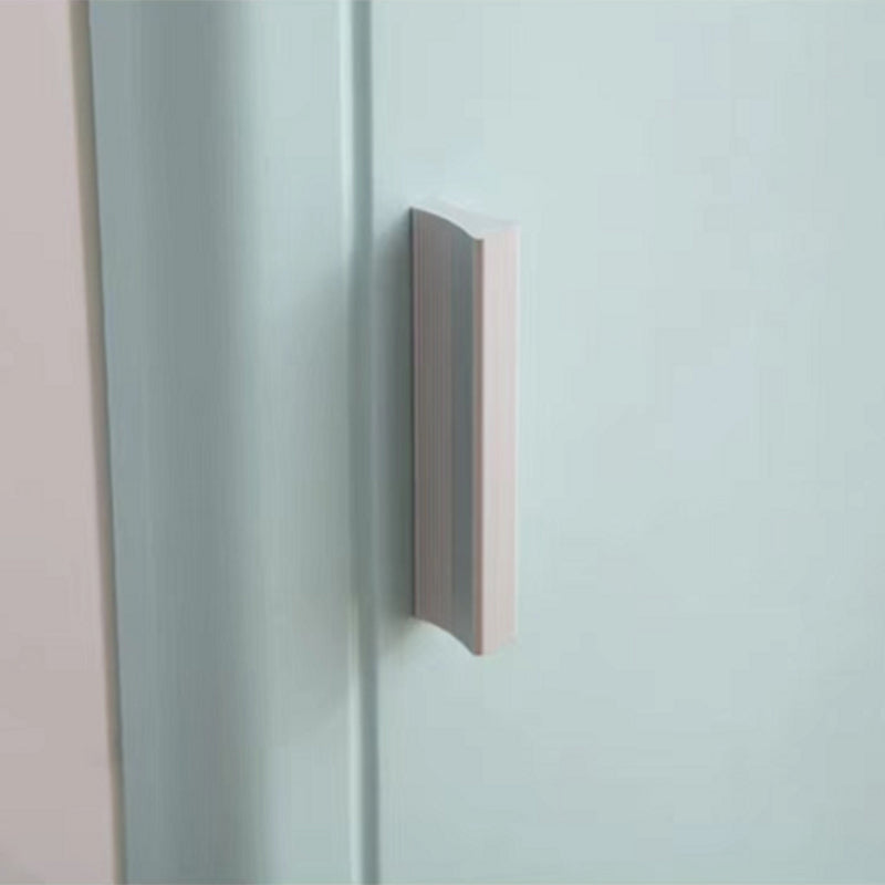 37,4 "H-Nachttisch-Plastik-Nachttisch mit 1 Tür und 2/3-Drawer