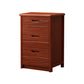 16" W Solid Wood Vertical Lingerie Chest Storage Chest Dresser with Drawers for Bedroom 16"L x 16"W x 27"H Brown Clearhalo 'Bedroom Furniture' 'Dressers & Chests' 'dressers_chests' 'furn' 'furn_dressers_chests' 'Furniture' 5707004