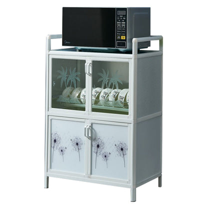 Server in vetro a buffet temperato soggiorno telaio in alluminio moderno server da cucina in stile moderno