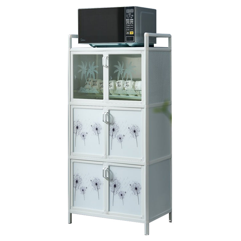 Server in vetro a buffet temperato soggiorno telaio in alluminio moderno server da cucina in stile moderno