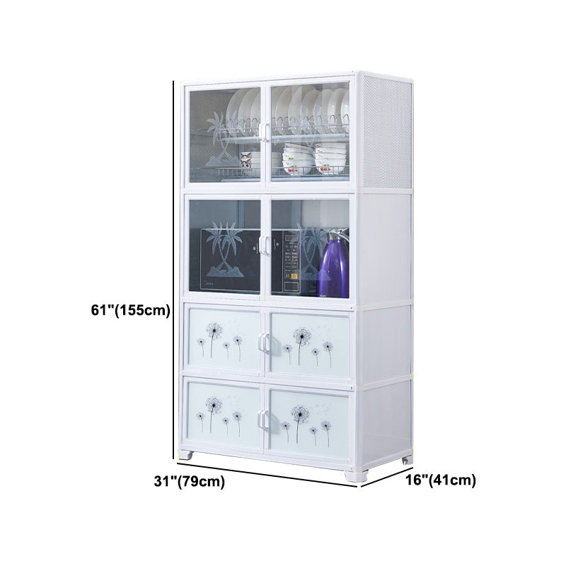 Server in vetro a buffet temperato soggiorno telaio in alluminio moderno server da cucina in stile moderno