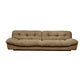 Zeitgenössischer armloser Sofa Tufted Split-Rücken-Wohnzimmersofa