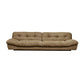 Zeitgenössischer armloser Sofa Tufted Split-Rücken-Wohnzimmersofa
