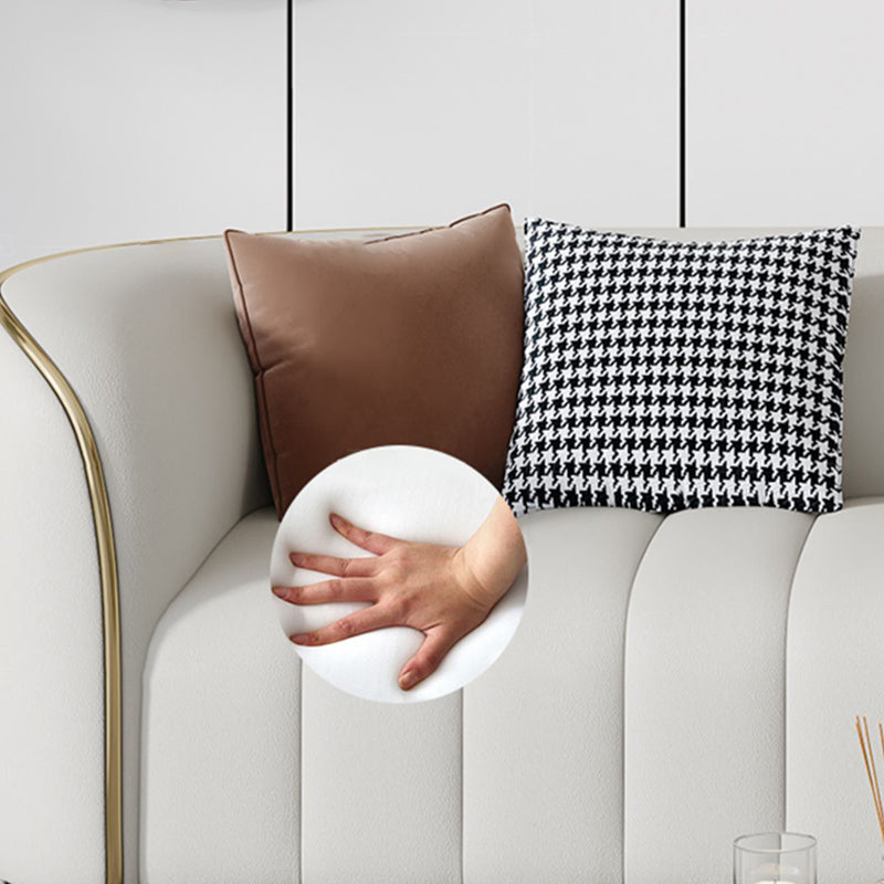 Sofá de cuero de estilo moderno