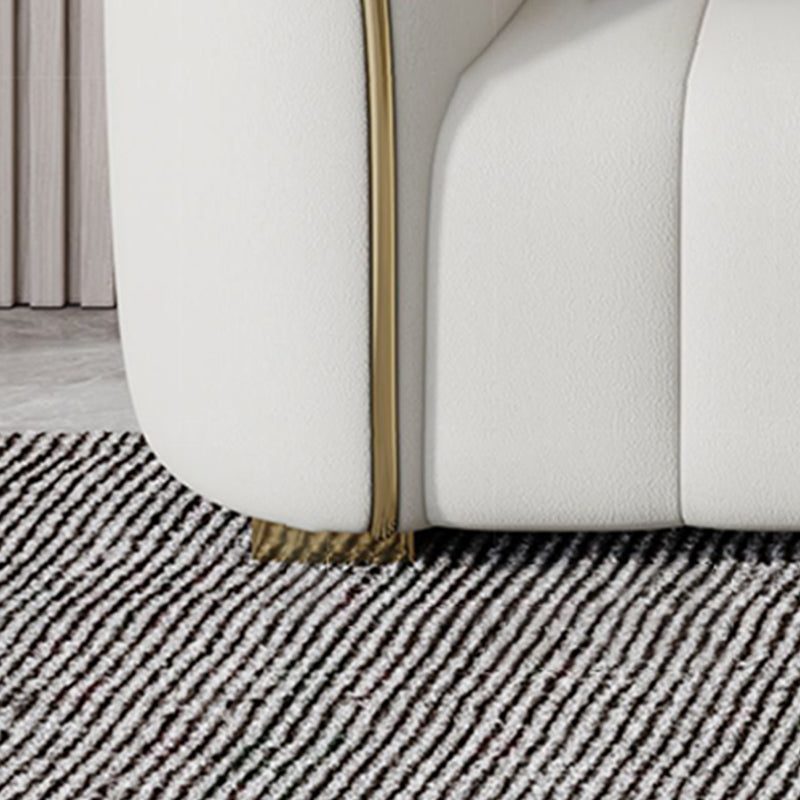 Sofá de cuero de estilo moderno