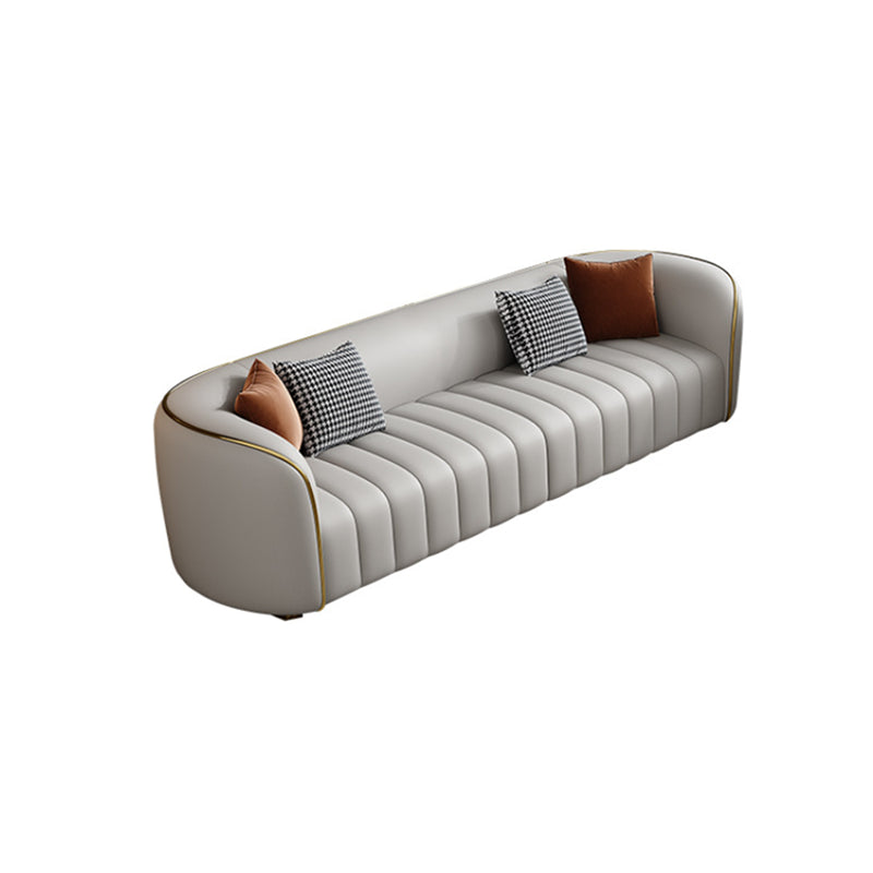 Sofá de cuero de estilo moderno