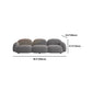 Modern Style Sofa Velvet Cushioned Backrest Sponge Cushions Fill Sofa Bed