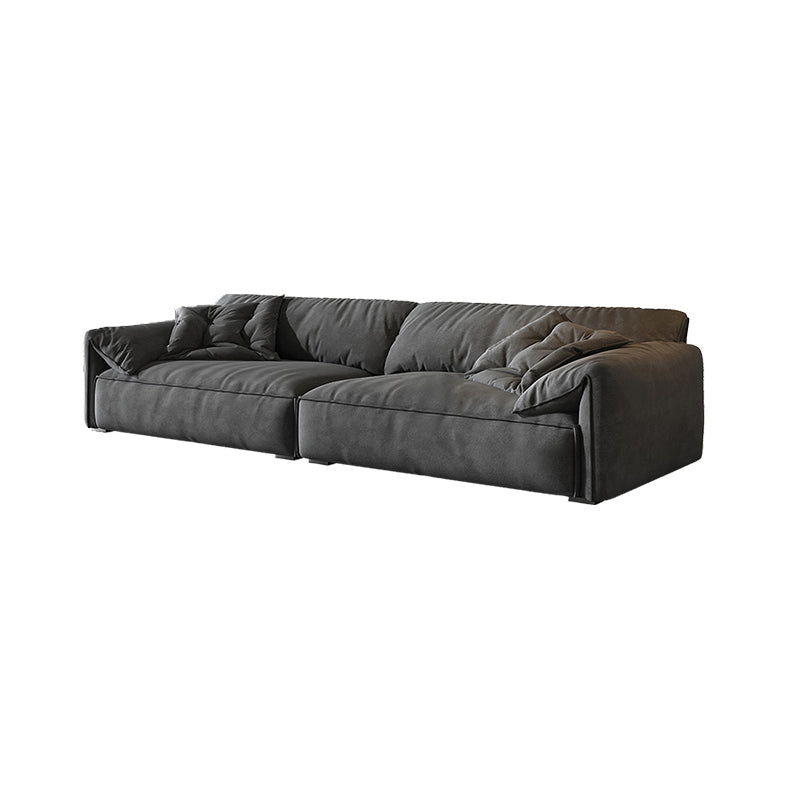 Modern Style Sofa Latex/sponge Cushion Filled with Pillow Back Sofa Bed 102''L x39"W x 31"H Clearhalo 'furn' 'furn_sofas' 'Furniture' 'Living Room Furniture' 'Sofa' 'sofas' 5707364
