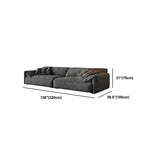 Modern Style Sofa Latex/sponge Cushion Filled with Pillow Back Sofa Bed Clearhalo 'furn' 'furn_sofas' 'Furniture' 'Living Room Furniture' 'Sofa' 'sofas' 5707375