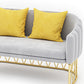 25,6 "Sofa moderne de large Amled Salled Back Back ouding Room ou salon