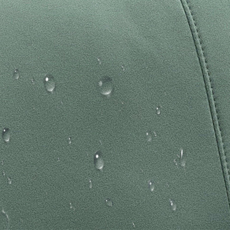 フェイクレザーソファタキシードアームステイン耐性ソファ25.59 "Hアパートメント