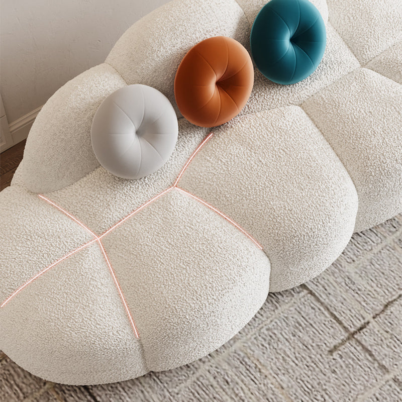 37.4 "W * 28.74" H SOFA Sofá de lana moderna para la sala de estar para sala de estar