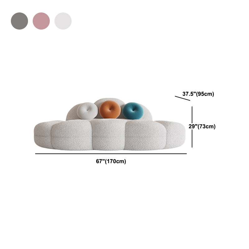 37.4 "W * 28.74" H SOFA Sofá de lana moderna para la sala de estar para sala de estar