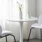 Contemporary Wood Round Dining Set Plastic 1/2/3 Pieces Dining Furniture for Home Clearhalo 'Dining Room Sets' 'Dining Tables & Seating' 'dining_room_set' 'furn' 'furn_dining_room_set' 'Furniture' 'Kitchen & Dining Furniture' 5707741